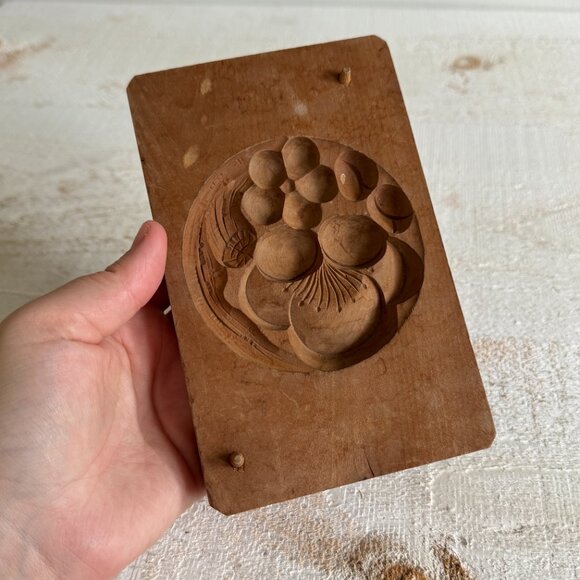 Vintage Kashigata Japanese Cake Wood Press by Richard Plumer - Picture 7 of 7